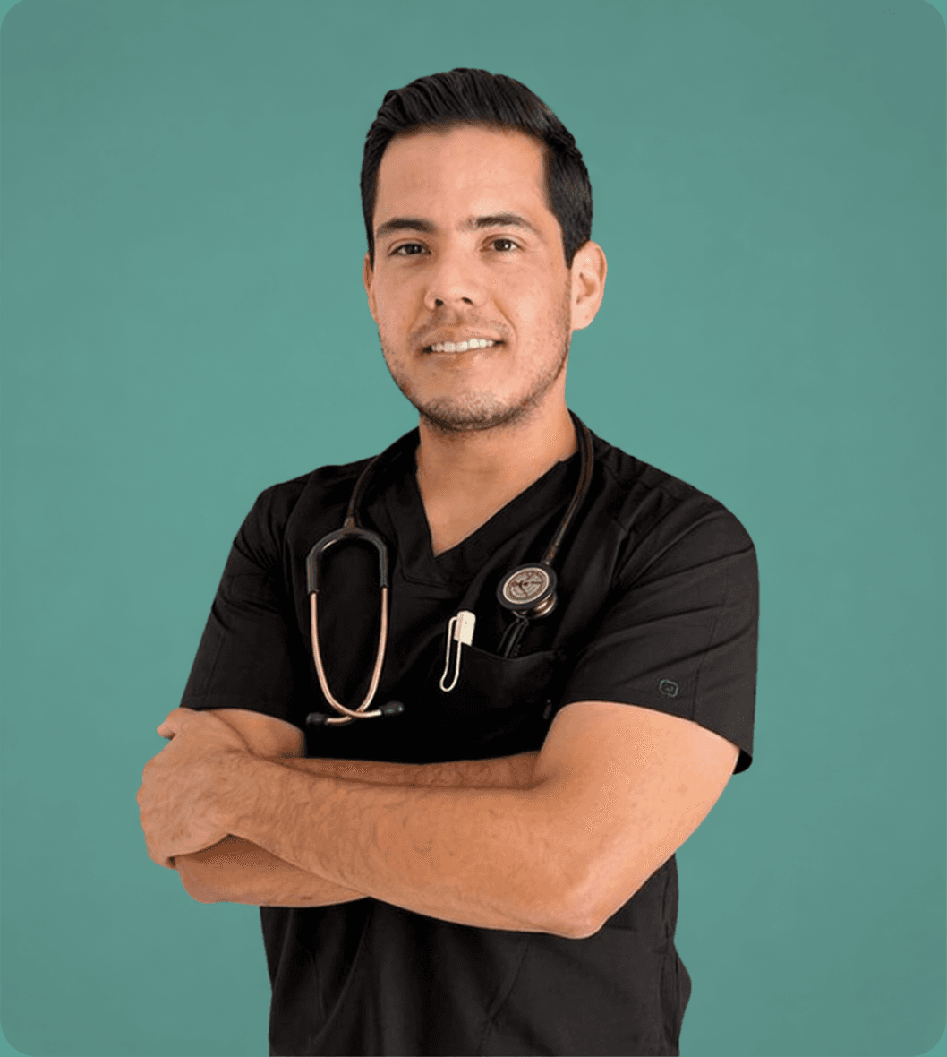 Dr. Omar Gonzalez, endocrinólogo del programa glipi